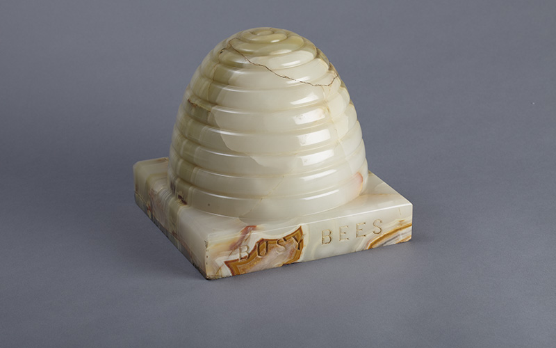 Mary Baker Eddy’s beehive, a gift from the Busy Bees. 0.1993