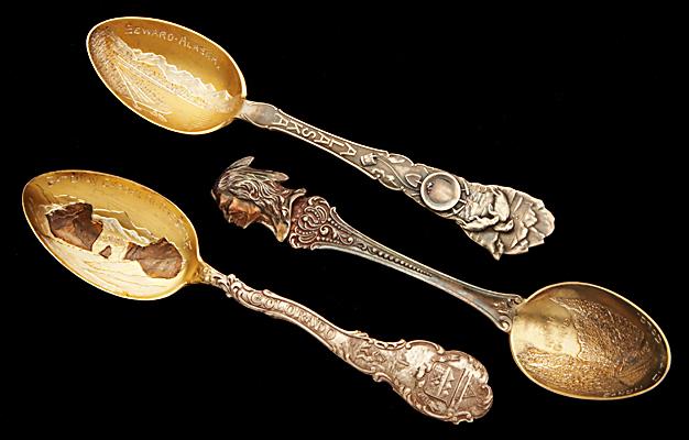 Souvenir Spoons In The Library Collections