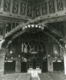 Fig. 3: Interior, First Church of Christ, Scientist, Berkeley. © 1999 Paul Ivey