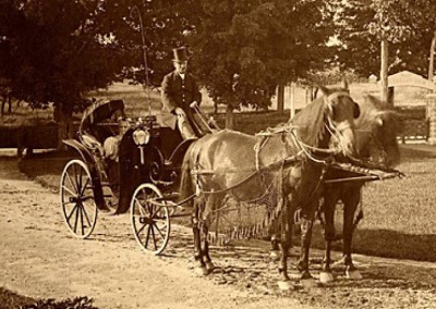 Mary Baker Eddy and Calvin Frye, 1895. P00086