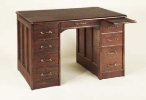 Eddy's Arts and Crafts style desk