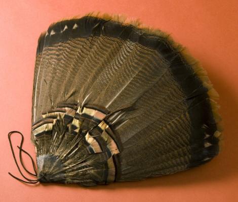 Turkey Feather Fan
