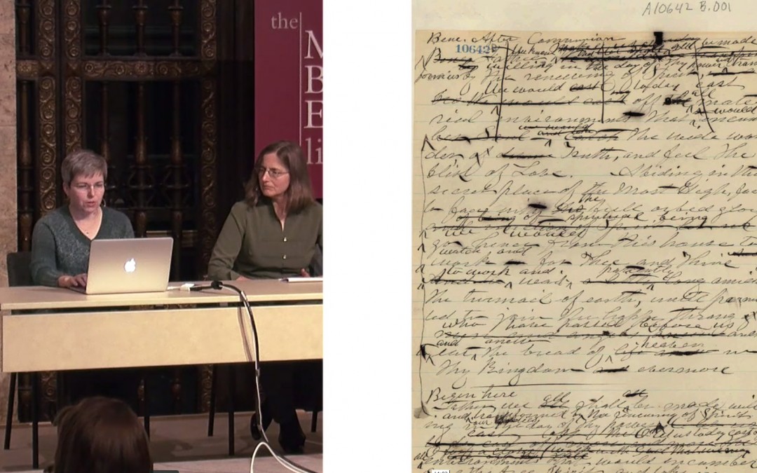 Sherry Darling on The Mary Baker Eddy Papers Pilot Project