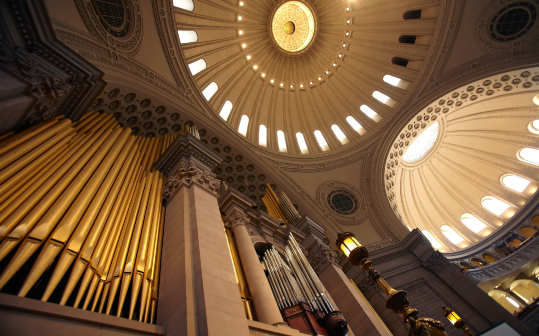 The pipe organ in The Mother Church Extension