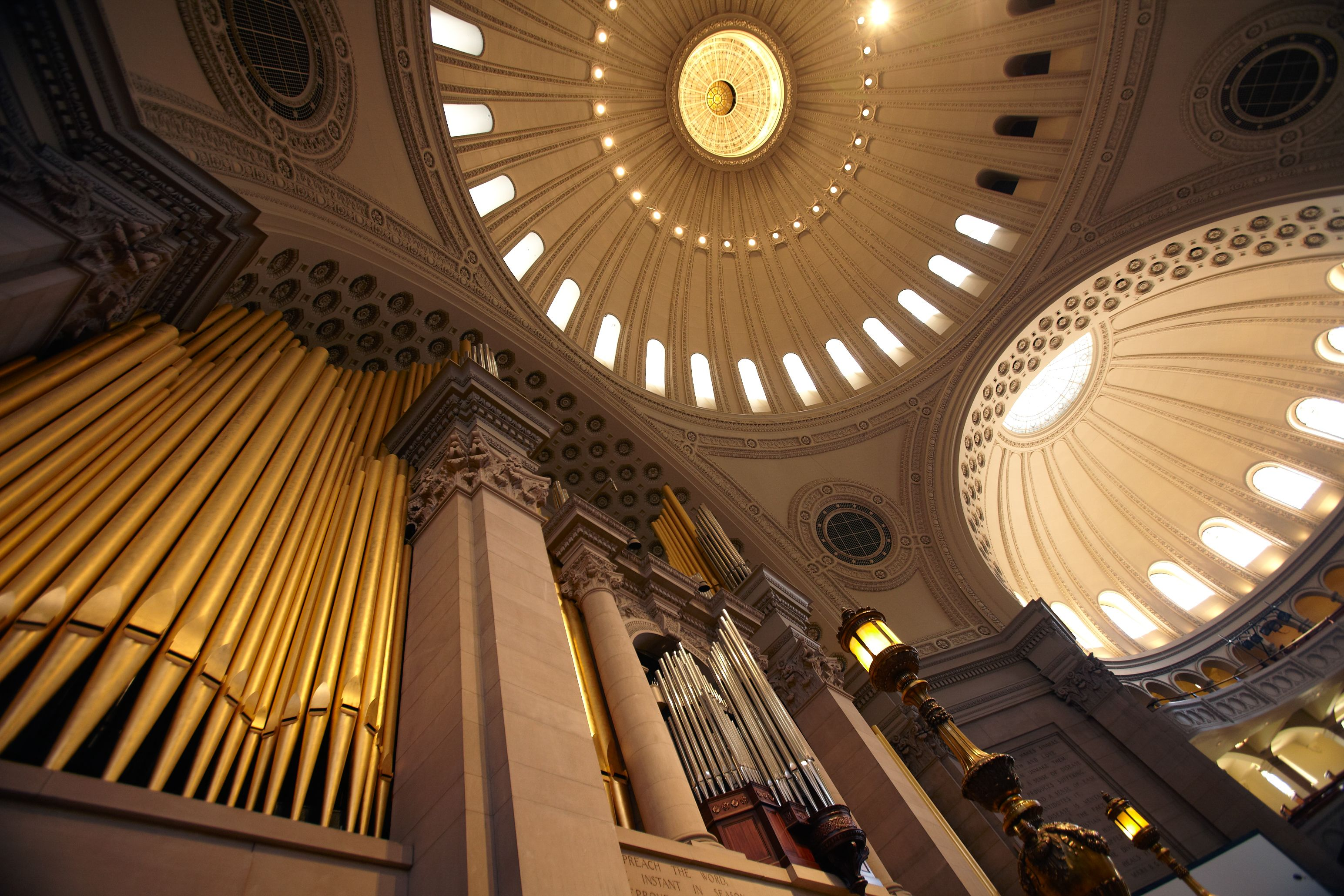 The pipe organ in The Mother Church Extension Mary Baker Eddy Library