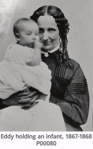 Mary Baker Eddy with an infant 1867-1868 (P00080)