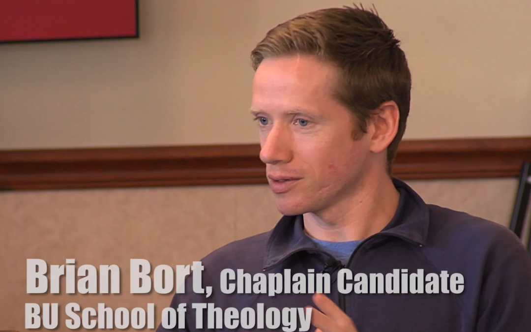 Preparing for military chaplaincy — Brian Bort of the Boston University School of Theology