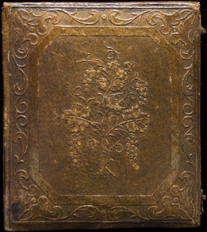 Front of the daguerreotype case