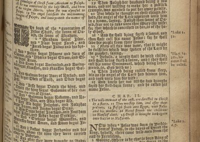 Bible 033, Featured page