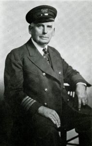 Captain George E. Benn, Secretary of The Mission Yacht Association, c. 1930. The Mission Yacht Association, Inc., pamphlet, 1931, Subject File, Literature Distribution - New York - The Mission Yacht Association. Courtesy of The Mary Baker Eddy Library.