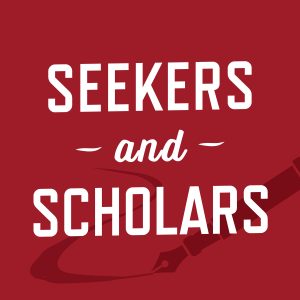 Seeker and Scholars podcast logo
