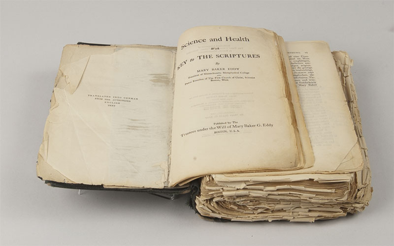 Science and Health with Key to the Scriptures, German translation. 1980.20.