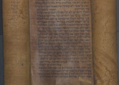 Bible 1987.30, Open scroll