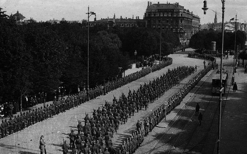 German troops 1916