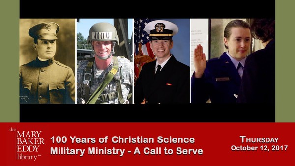 Webcast: 100 years of Christian Science military ministry — a call to serve