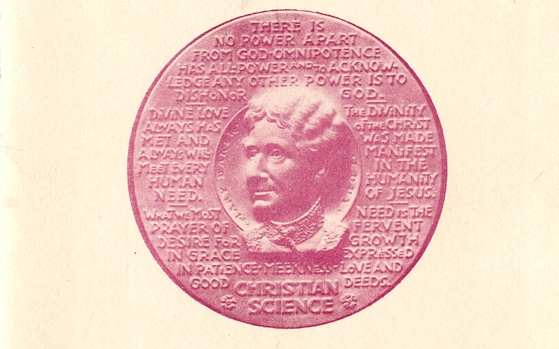 A Christian Science art medal