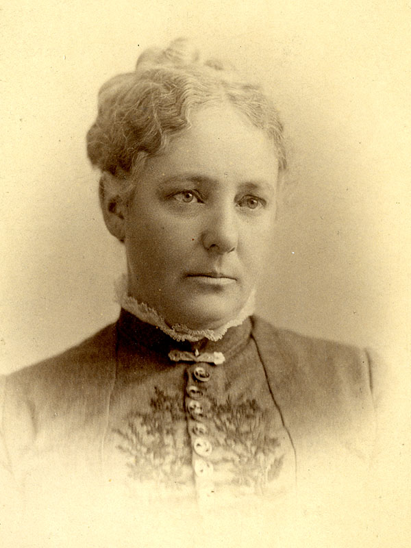 Studio portrait of Emma McDonald, undated, P01270