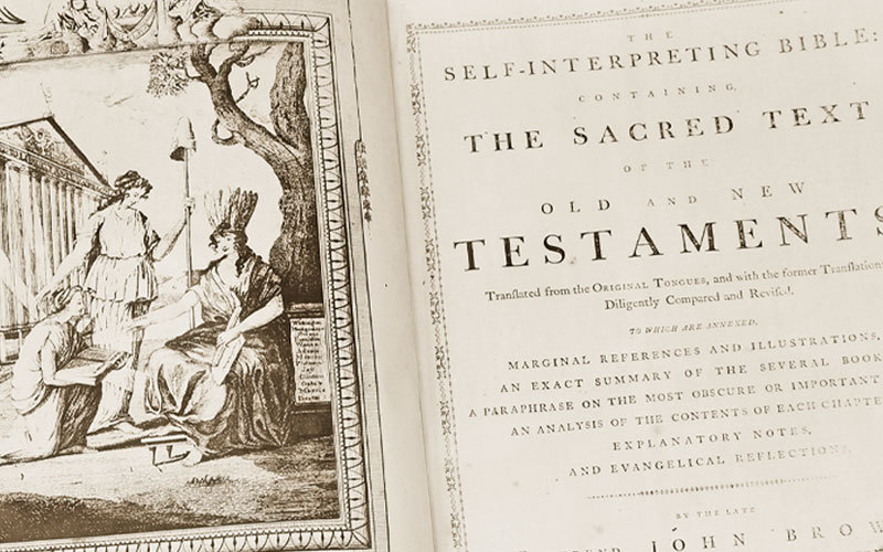 Author talk with Professor Seth Perry: ‘In the beginning’ . . . America and Bible culture