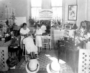 Photo of Harper salon, Rochester, NY, circa 1920s.