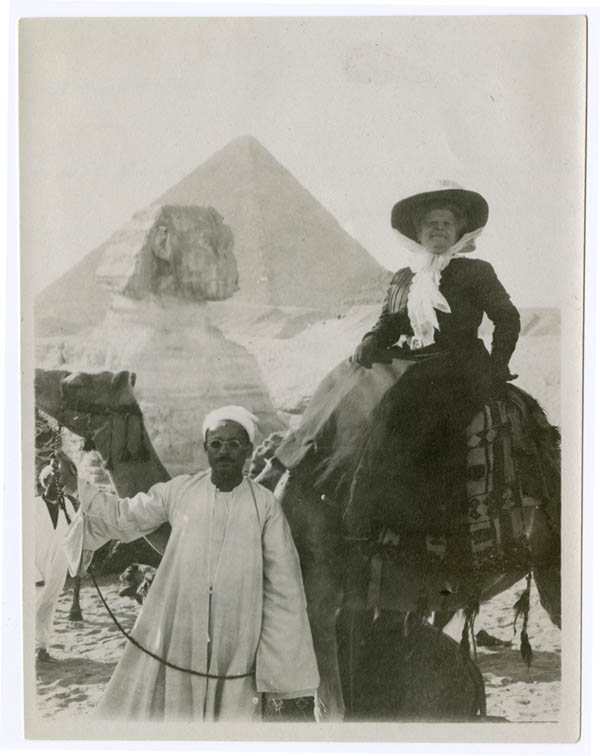 Clara Shannon in Egypt