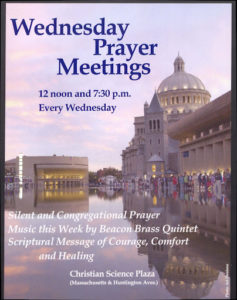 Wednesday Prayer Meeting ad