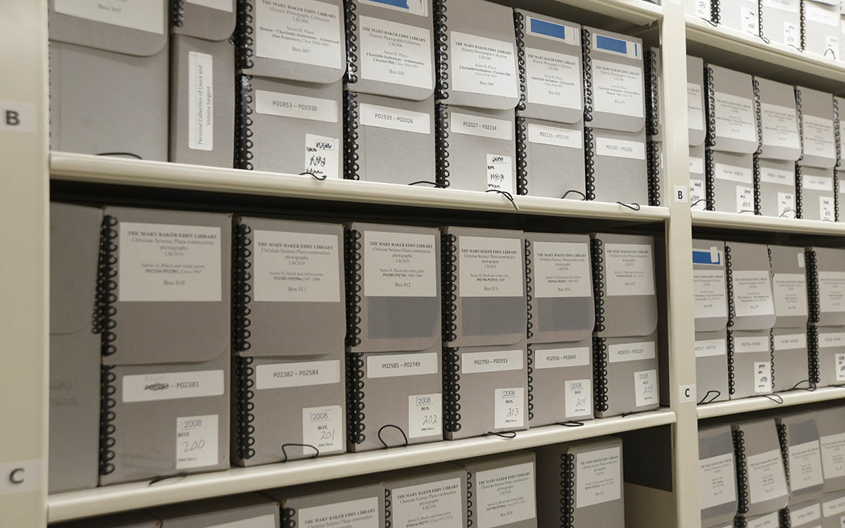 Archives in The Mary Baker Eddy Library