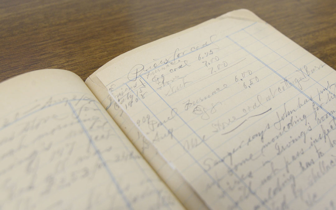 From the Collections: A forensic analysis of Calvin Frye’s diaries