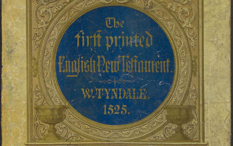 The first printed English New Testament translated by William Tyndale ; photolithographed from the unique fragment, now in the Grenville collection, British Museum ; edited by Edward Arber.