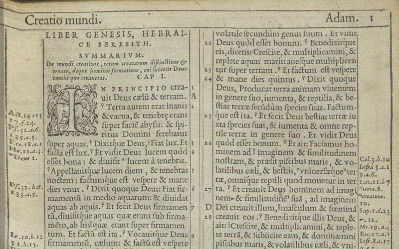 Biblia, ad vetustissima exemplaria castigata.