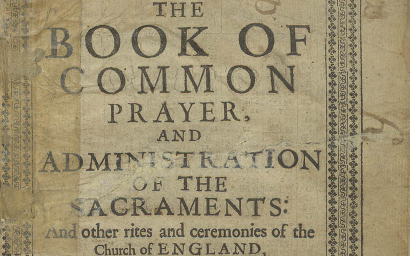 The Book of Common Prayer and Administration of the Sacraments: and other rights and ceremonies of the Church of England with the Psalter or Psalms of David.