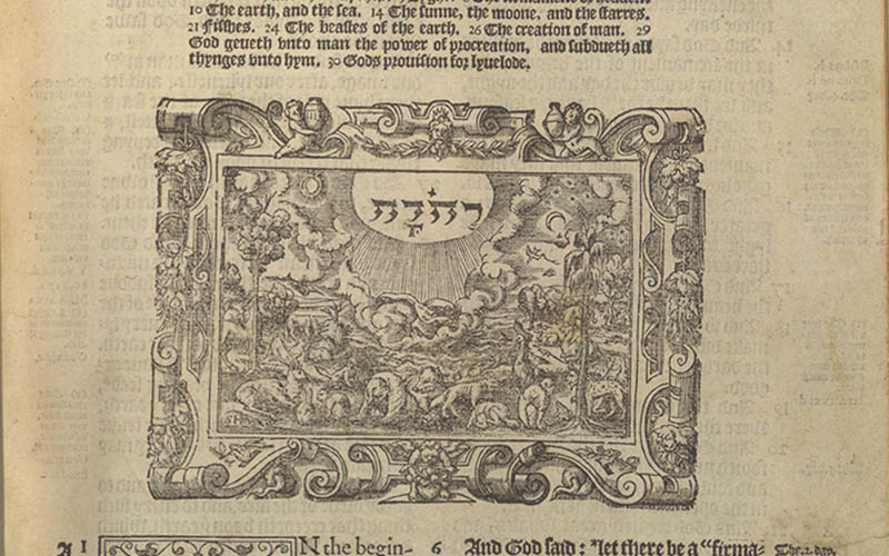 The. holie. Bible.: conteyning the Olde Testament and Newe.