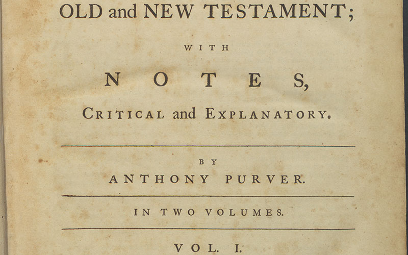 A New and Literal Translation of All the Books of the Old and New Testament: With Notes, Critical and Explanatory: Volume I