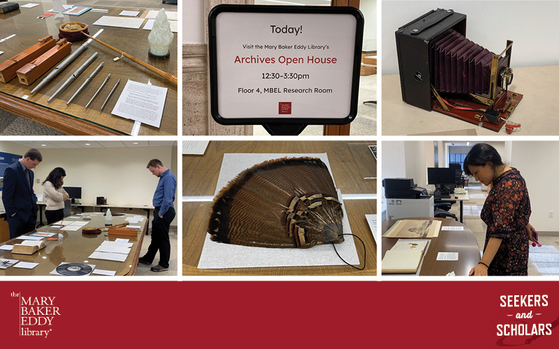 74. Archives Open House at The Mary Baker Eddy Library