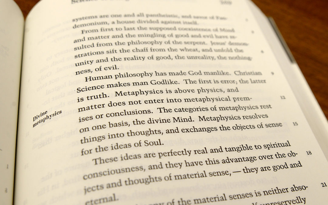 How did Mary Baker Eddy employ the term physics?