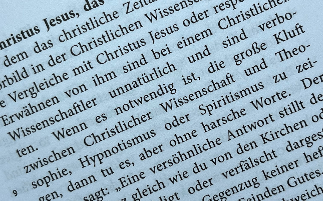 Was dachte Mary Baker Eddy über Theosophie?