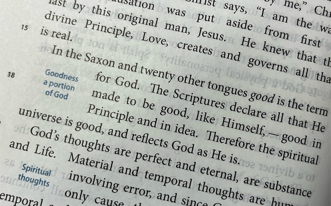 “Good is the term for God”