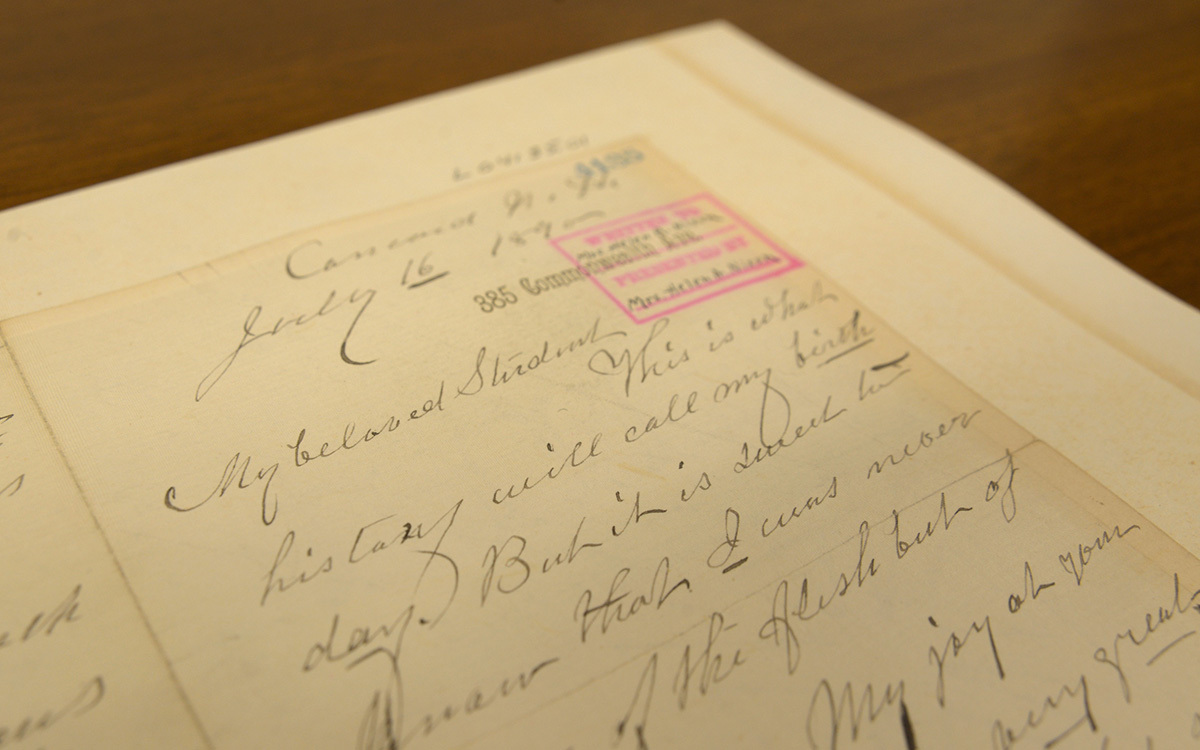 A zoomed in image of Science and Health by Mary Baker Eddy, focusing on the line, "In the Saxon and twenty other tongues good is the term for God." (Science and Health with Key to the Scriptures, Mary Baker Eddy, p. 286:16–17)