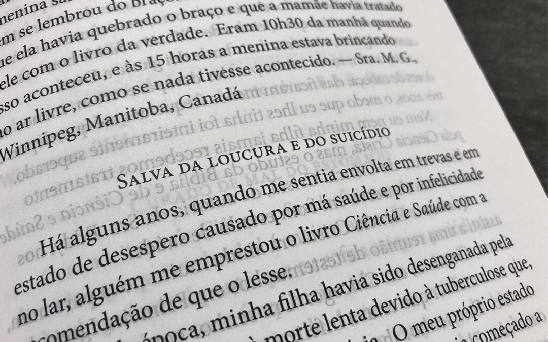 O que disse Mary Baker Eddy sobre a saúde mental?