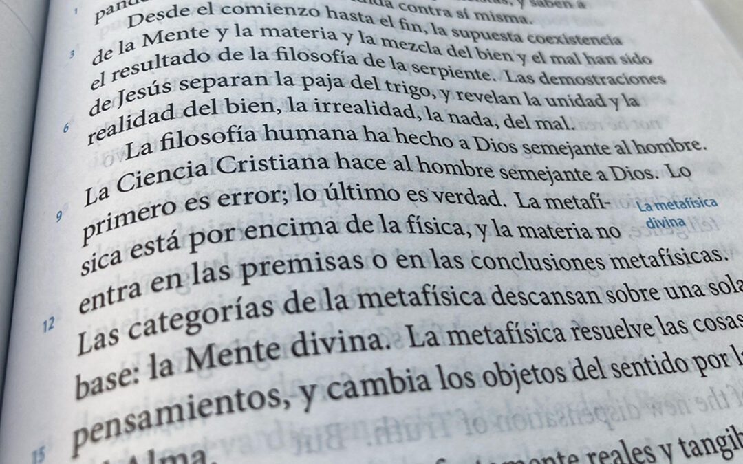 ¿Cómo empleaba Mary Baker Eddy el término física?