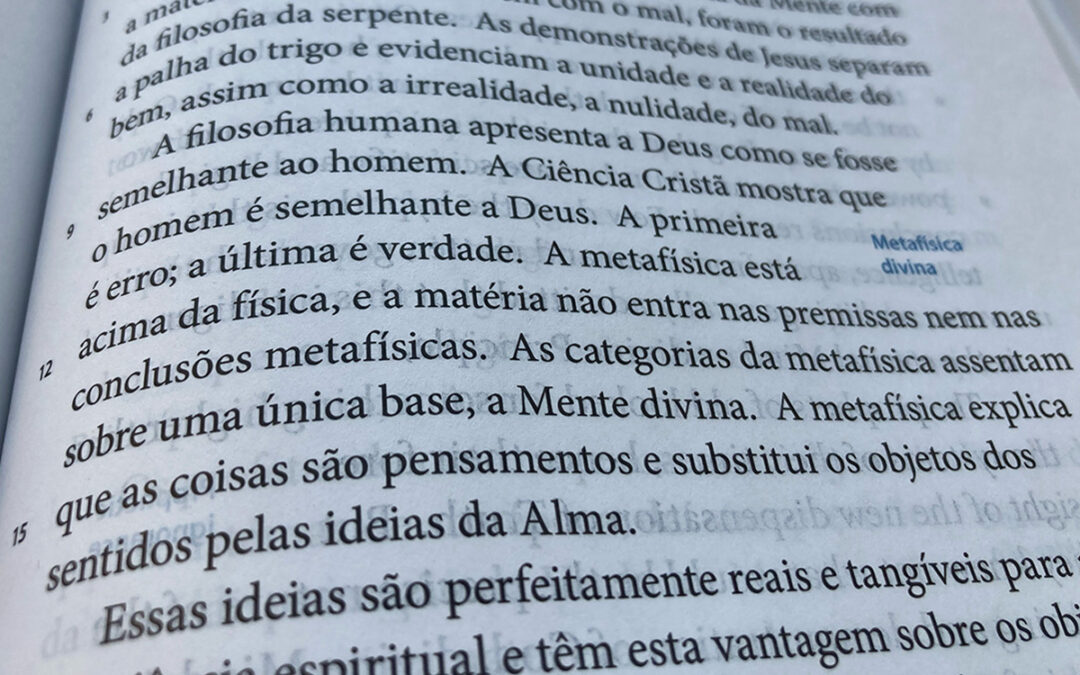 Como foi que Mary Baker Eddy utilizou o termo física?