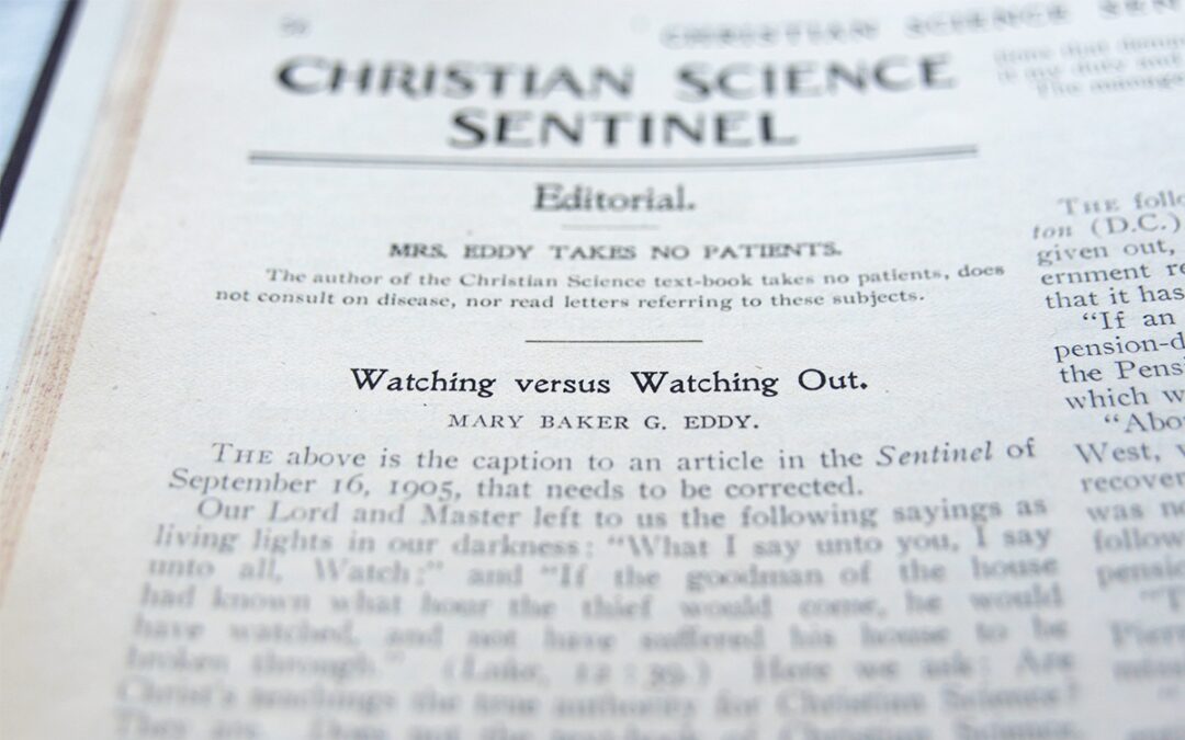 What is the background on “Watching versus Watching Out”?