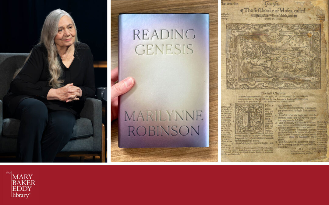 102. Reading Genesis with Marilynne Robinson