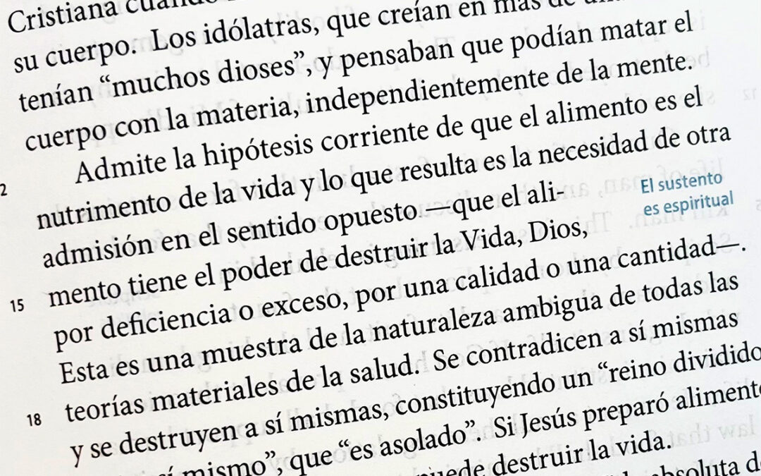 ¿Dijo Mary Baker Eddy algo acerca del vegetarianismo?