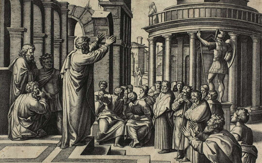 Who were the “apostle” and the “classic poet”?