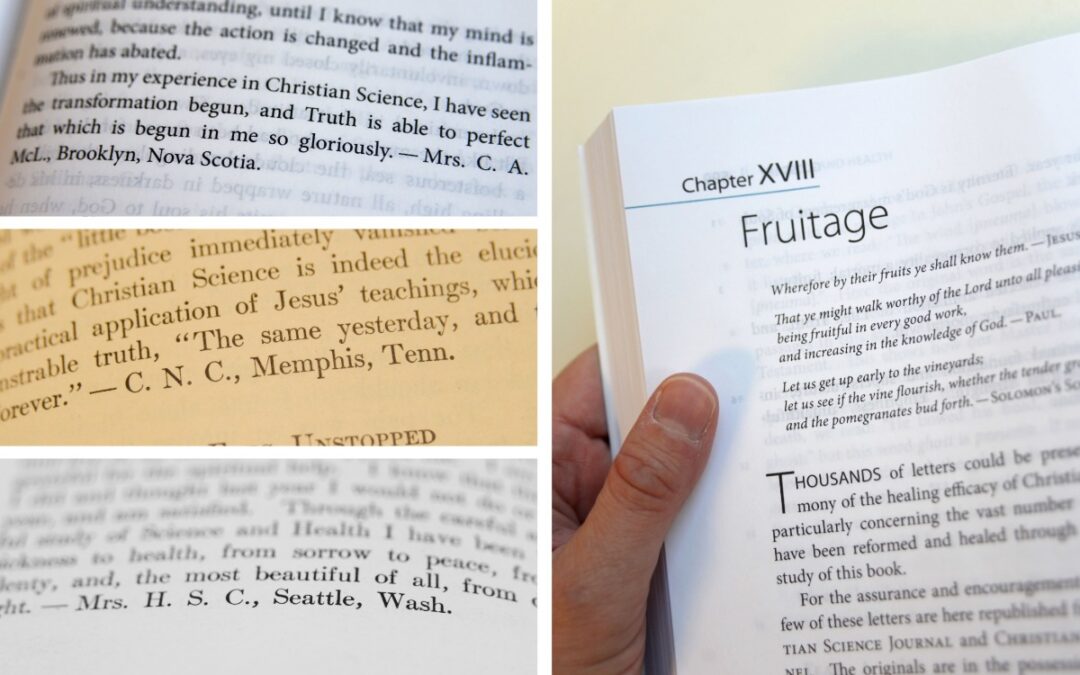 Why are initials used in “Fruitage”?
